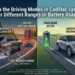 Do the Driving Modes in Cadillac Lyriq Offer Different Ranges or Battery Usages