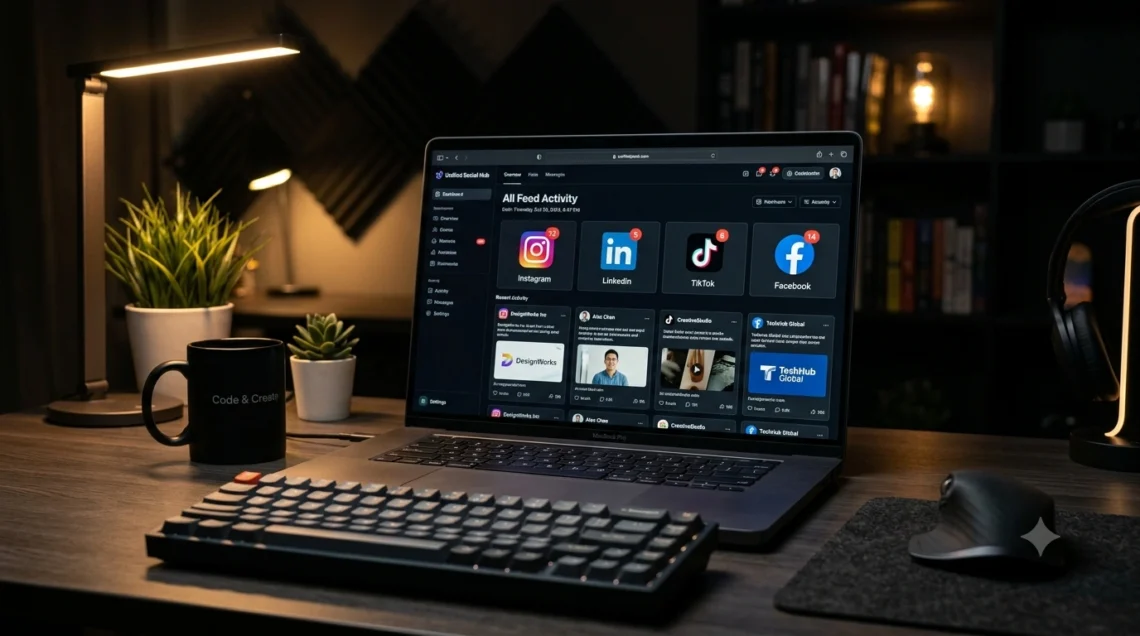 Socials and Softwares AlienSync