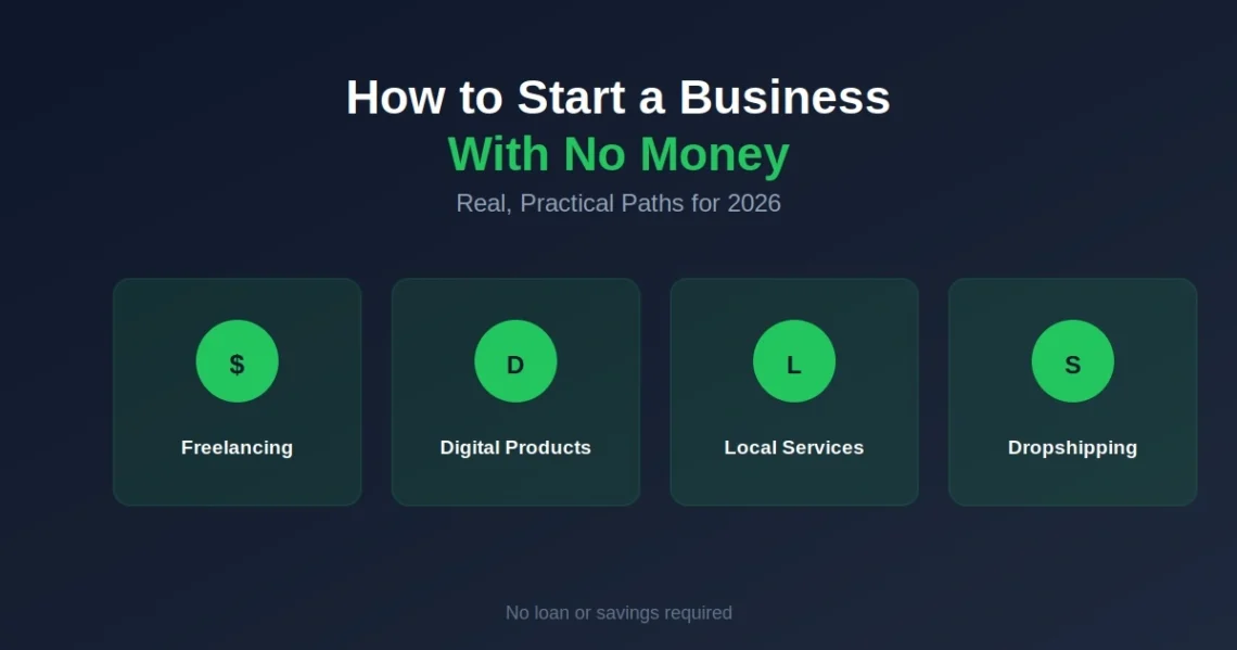 How to Start a Business With No Money