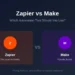 Zapier vs Make